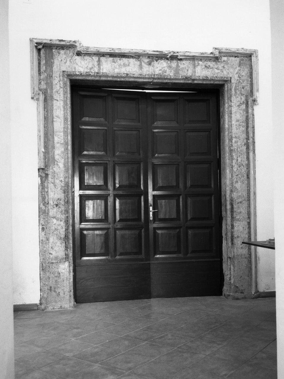 mostra di porta - bottega napoletana (fine sec. XVIII)