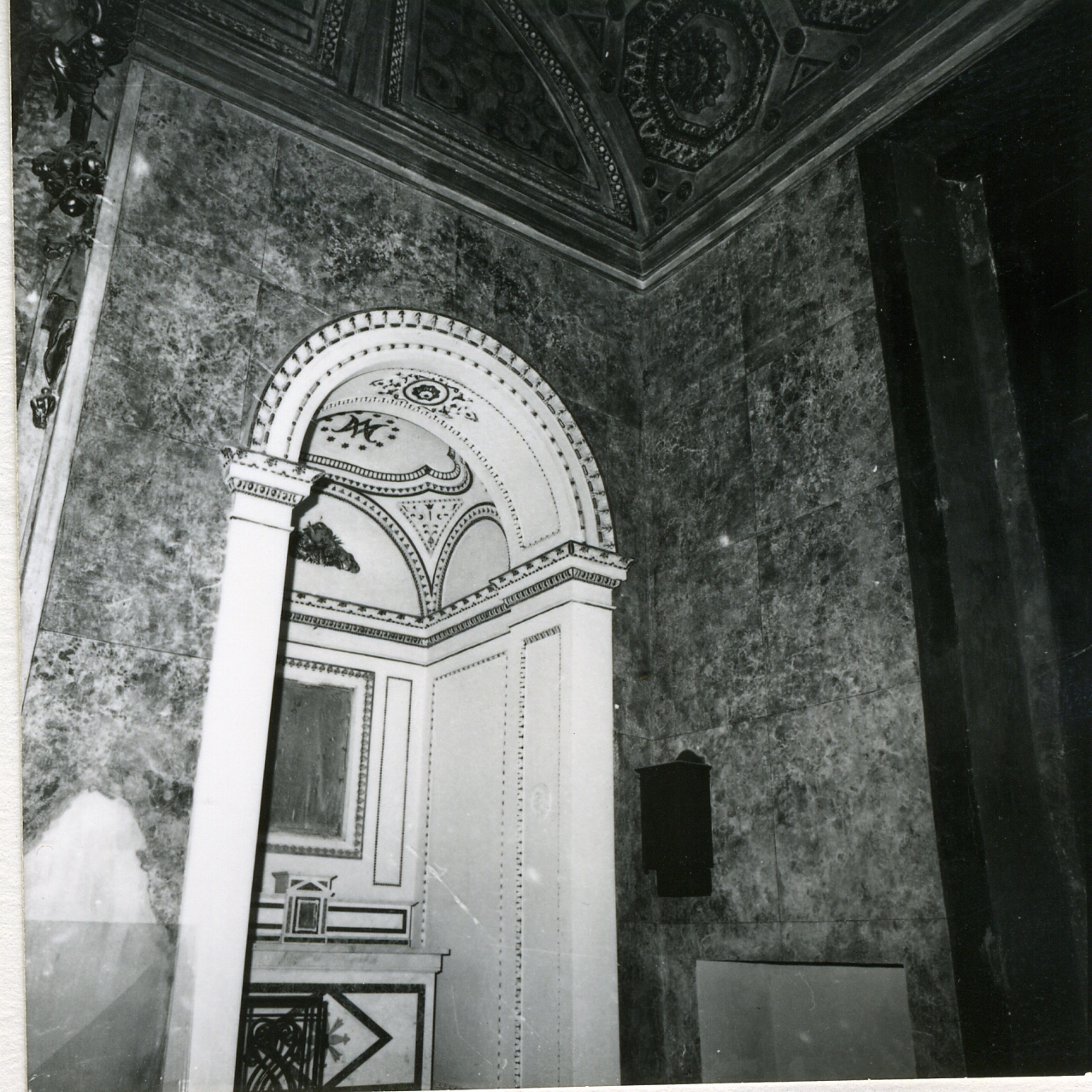 decorazione pittorica - bottega napoletana (prima metà sec. XIX)