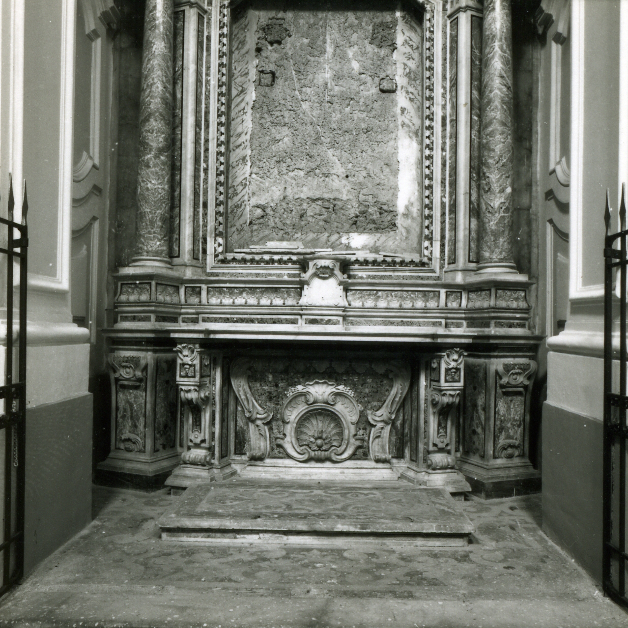 altare, serie - bottega napoletana (inizio sec. XVIII)