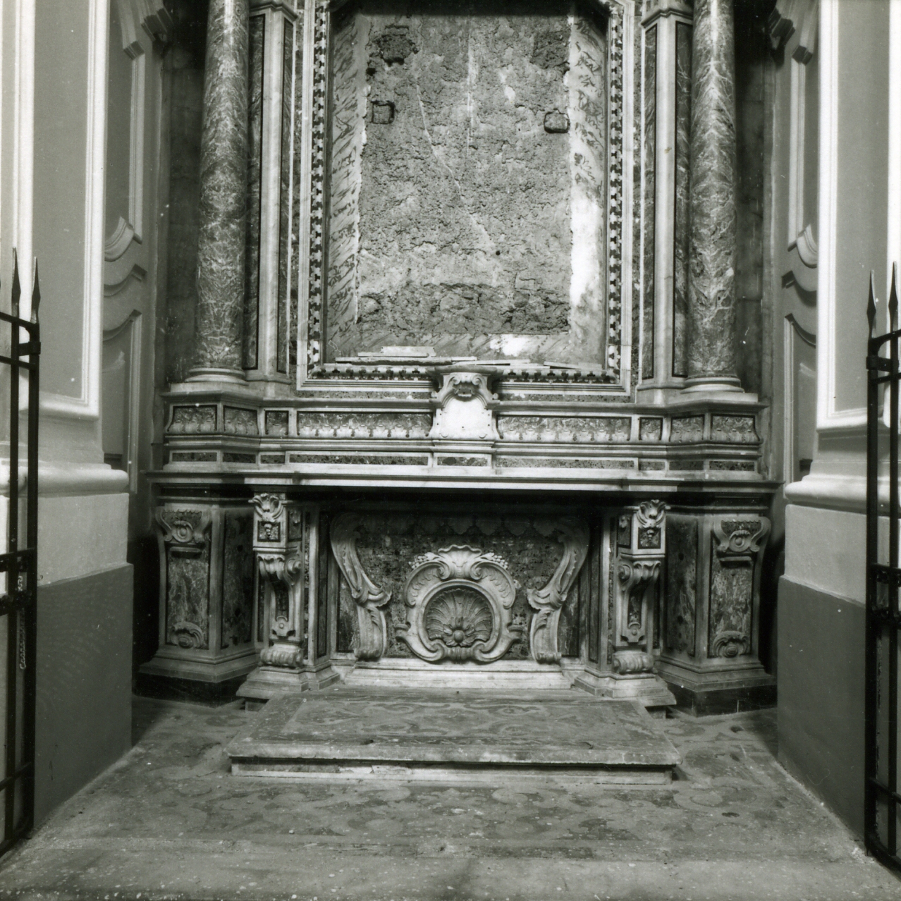 altare, serie - bottega napoletana (inizio sec. XVIII)