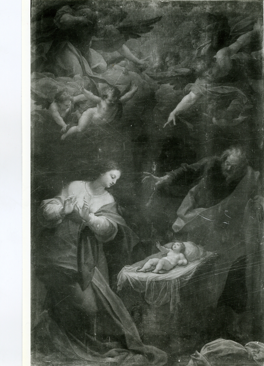 natività di Gesù (dipinto) di Roncalli Cristoforo detto Pomarancio (sec. XVII)