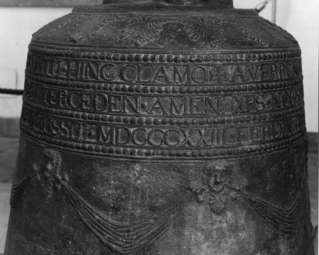 campana - produzione fonderia napoletana (sec. XIX)