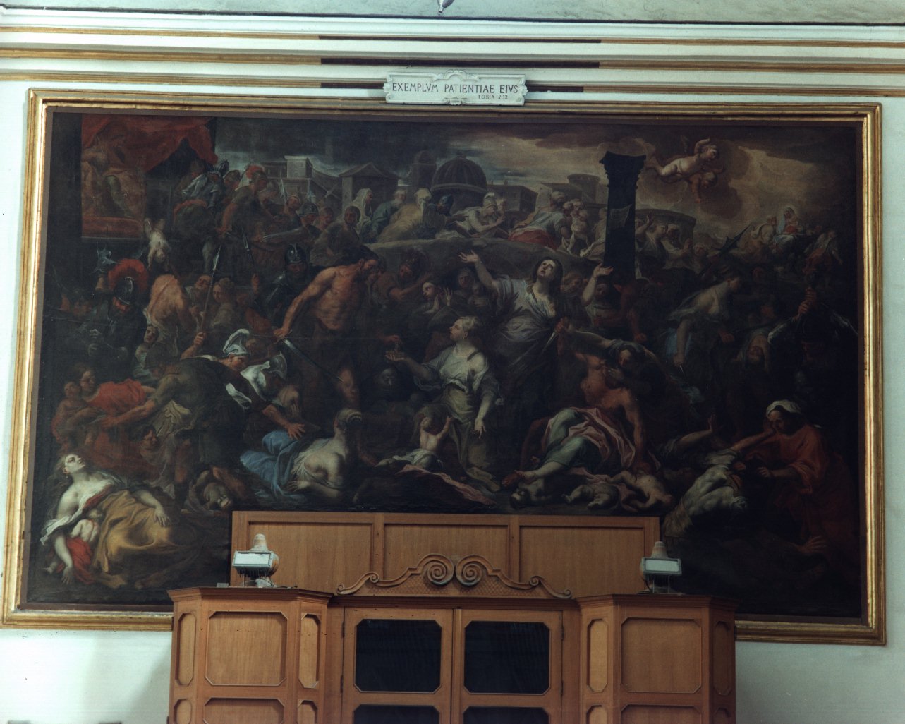 strage degli innocenti (dipinto) di Malinconico Oronzo (fine sec. XVII)