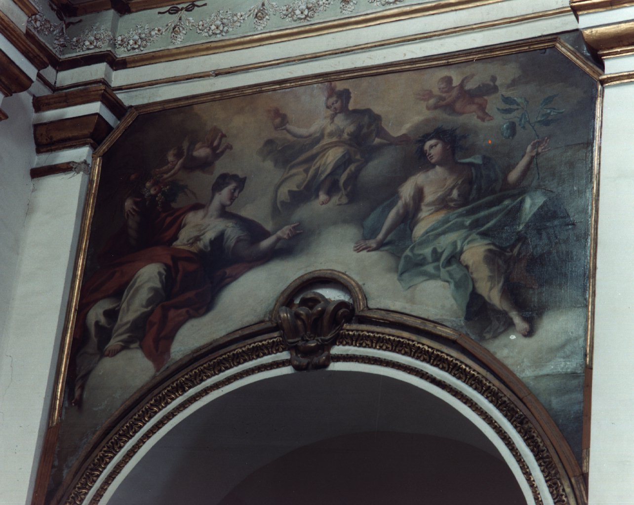 Abbondanza e Misericordia (dipinto) di Lama Giovan Battista (sec. XVIII)
