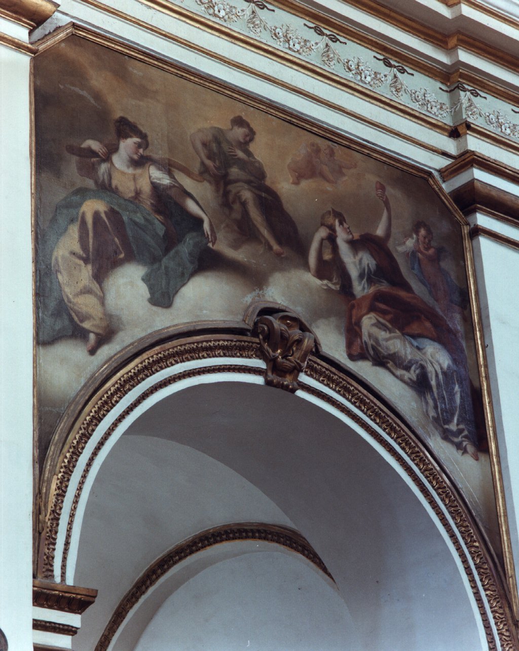 Pazienza e Coscienza (dipinto) di Lama Giovan Battista (sec. XVIII)