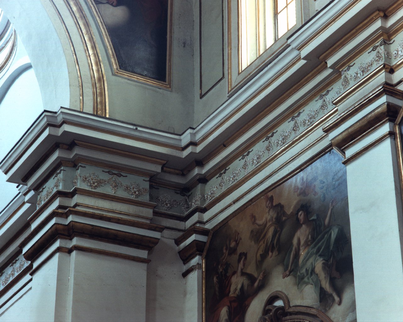 cornice architettonica - bottega napoletana (sec. XX)