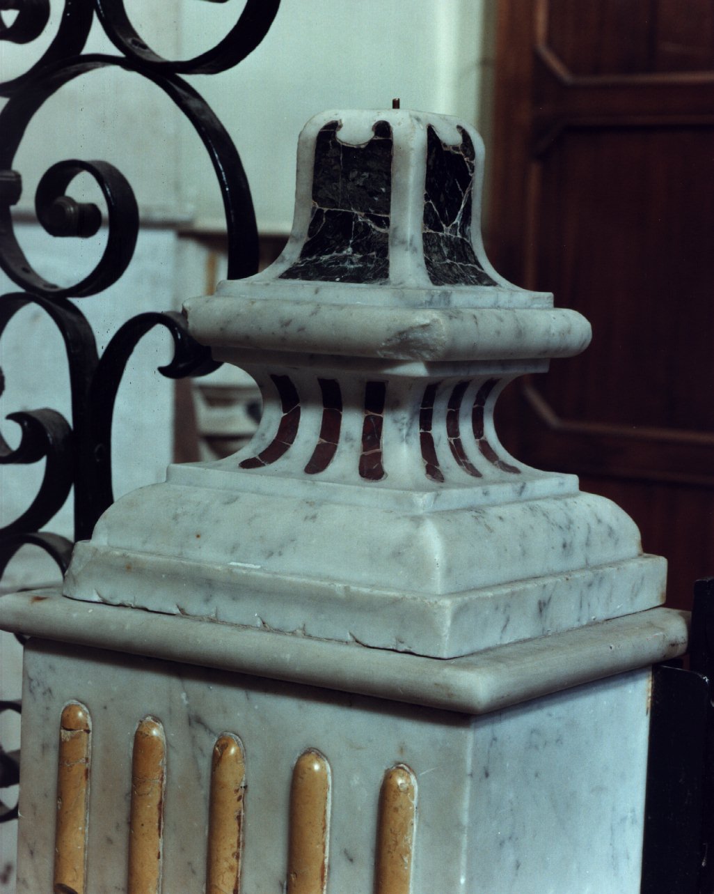 altare, frammento - bottega napoletana (primo quarto sec. XVIII)