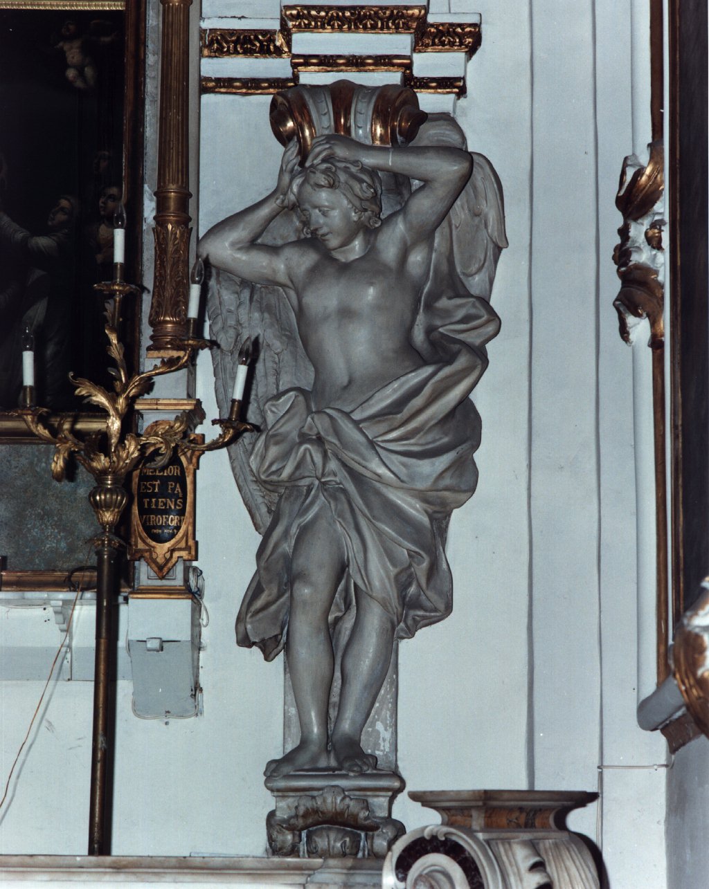 angelo (rilievo) - bottega napoletana (primo quarto sec. XVIII)