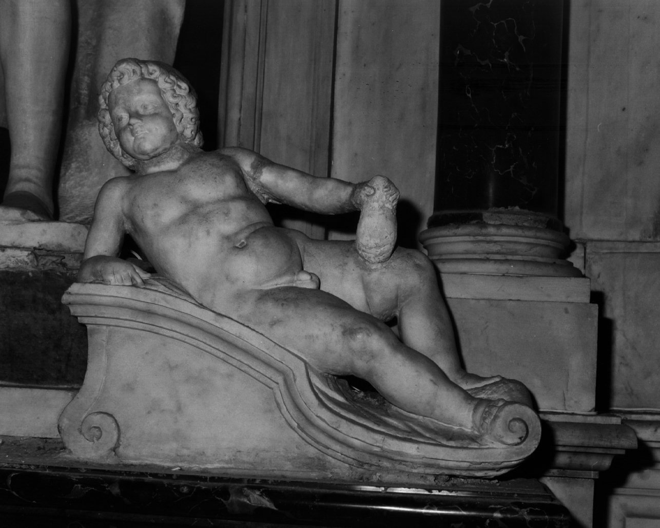 putto (statua) di Naccherino Michelangelo (sec. XVII)