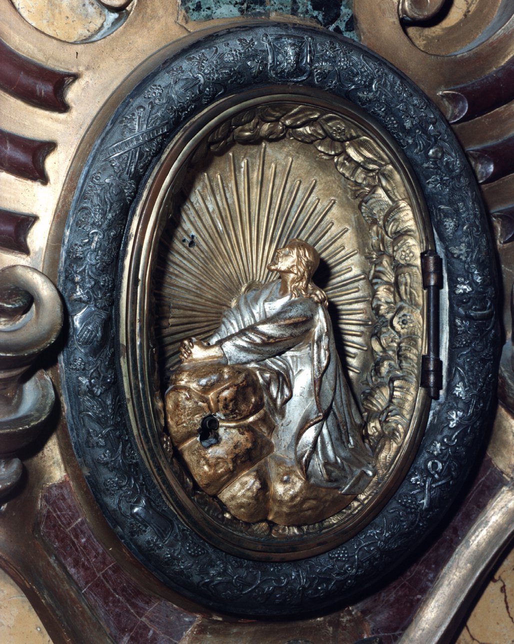 sportello di tabernacolo - bottega napoletana (sec. XVII)