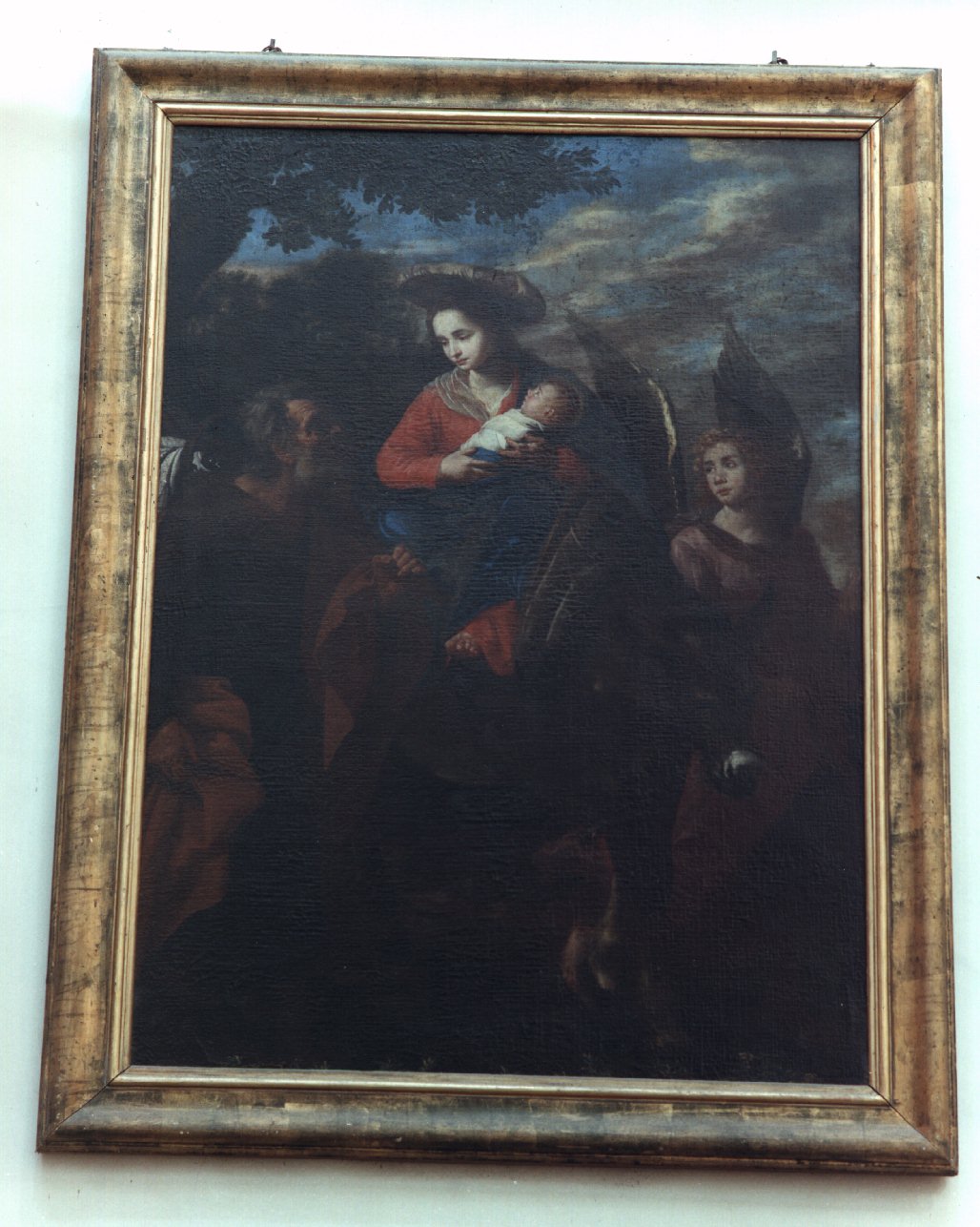 fuga in Egitto (dipinto) - ambito napoletano (seconda metà sec. XVII)