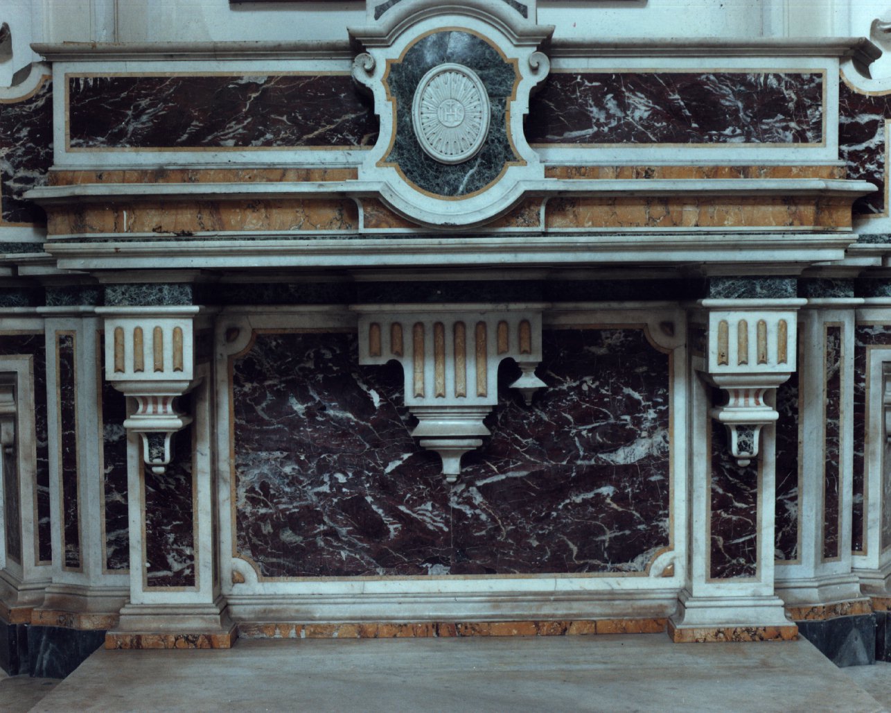 paliotto - bottega napoletana (sec. XVIII)