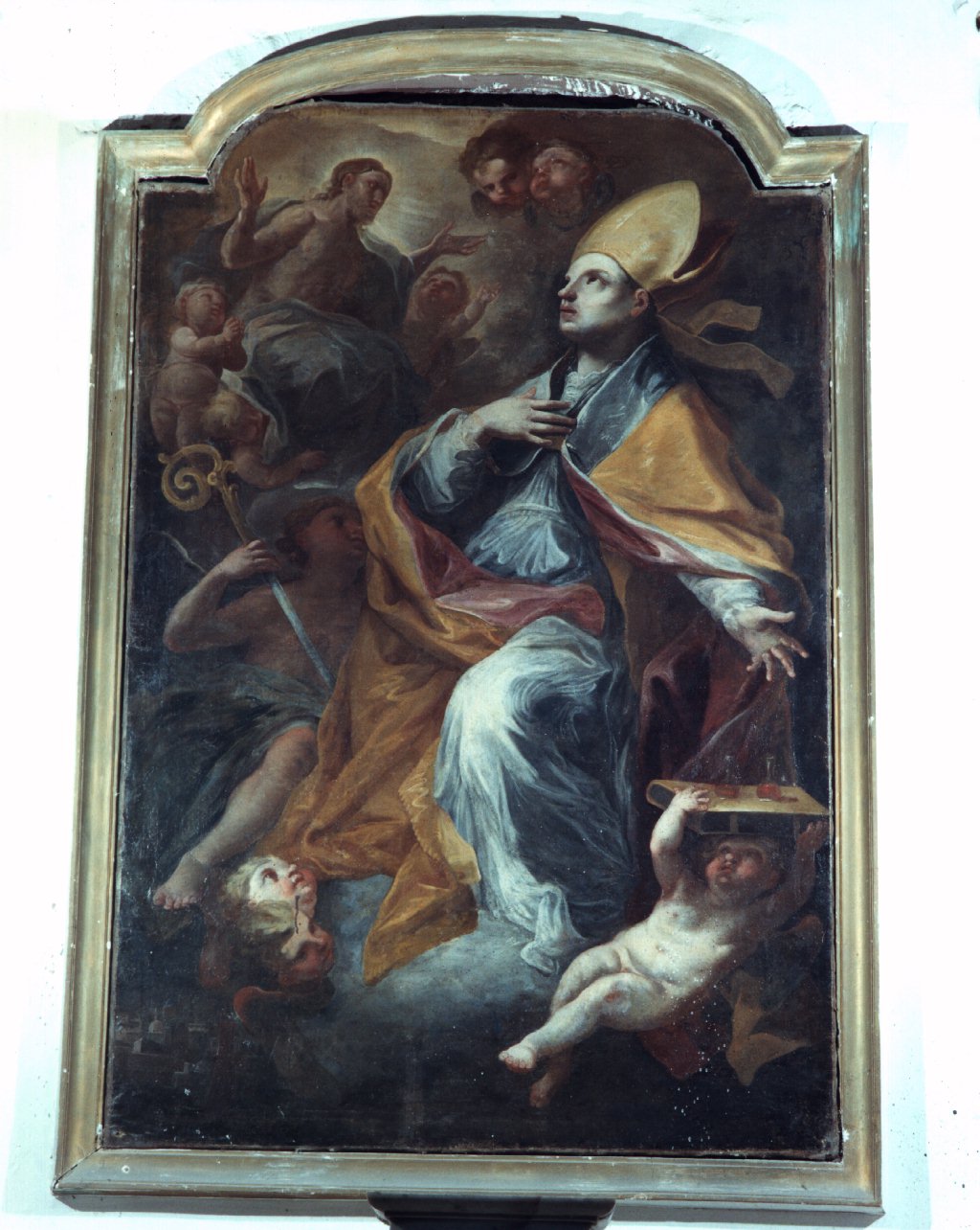 San Gennaro (dipinto) di Miglionico Andrea (fine/inizio secc. XVII/ XVIII)