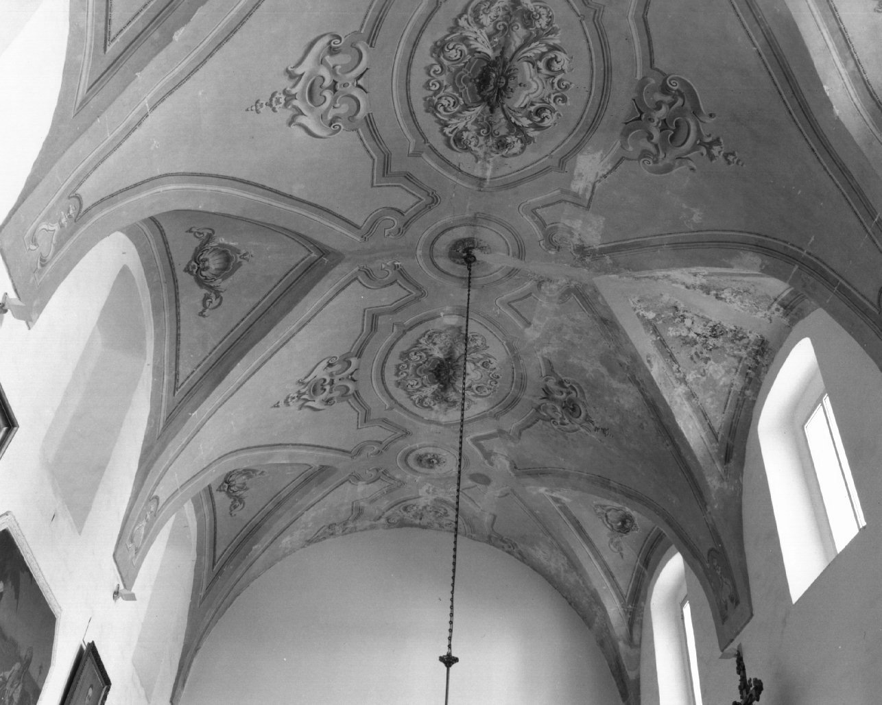 decorazione pittorica - ambito napoletano (sec. XVIII)