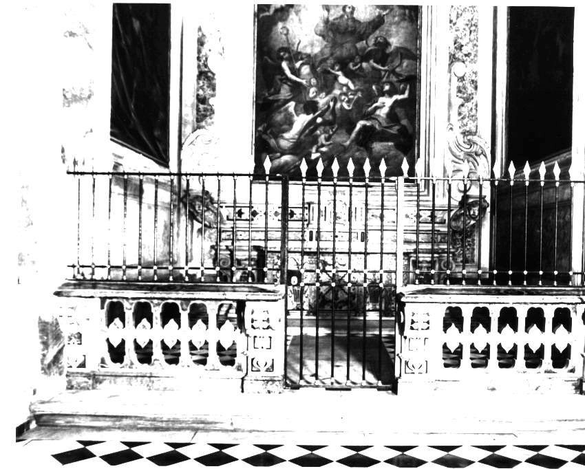 BALAUSTRATA - BOTTEGA NAPOLETANA (Seconda metà sec. XVII)