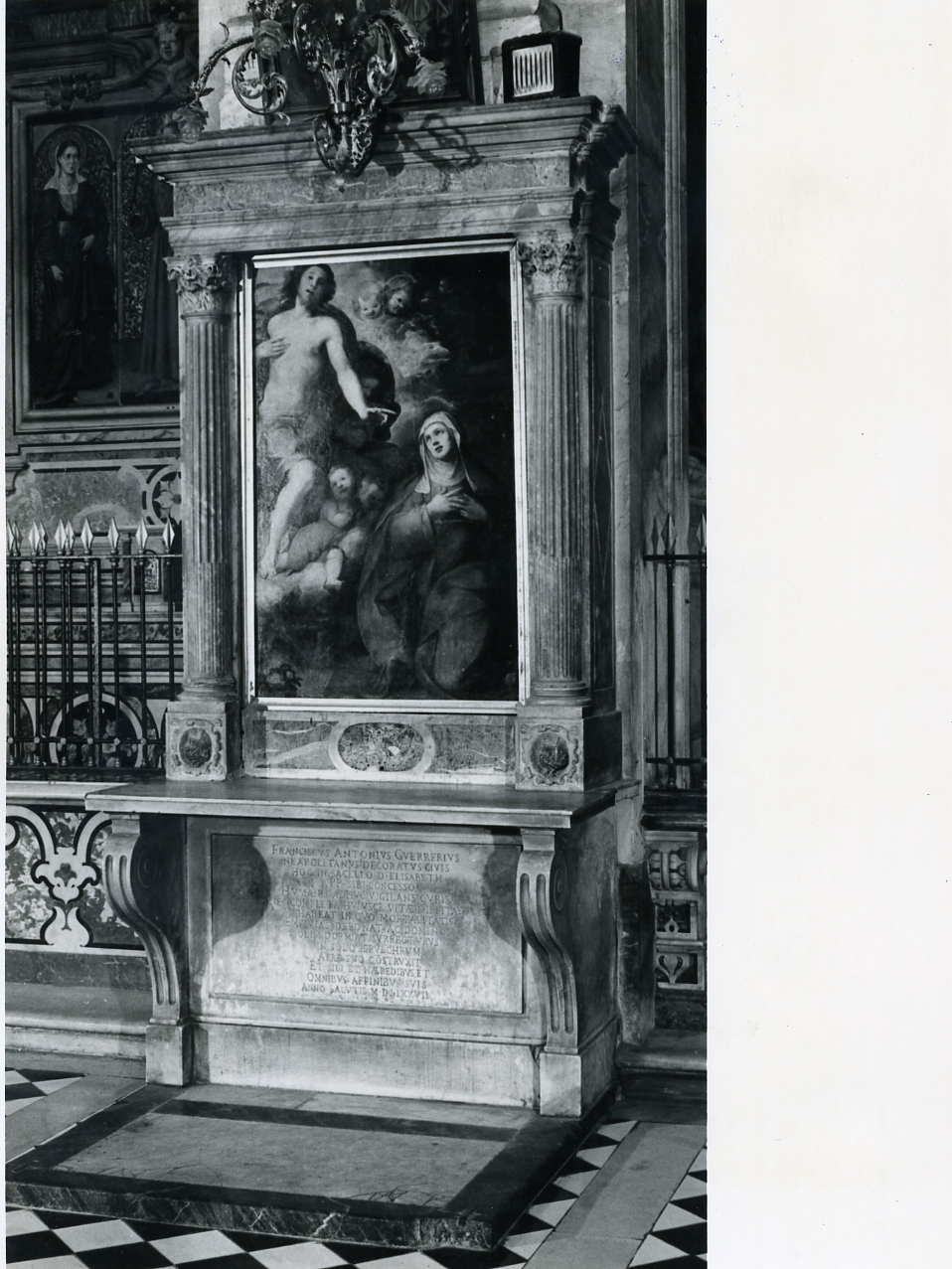 altare - bottega napoletana (inizio sec. XVII)