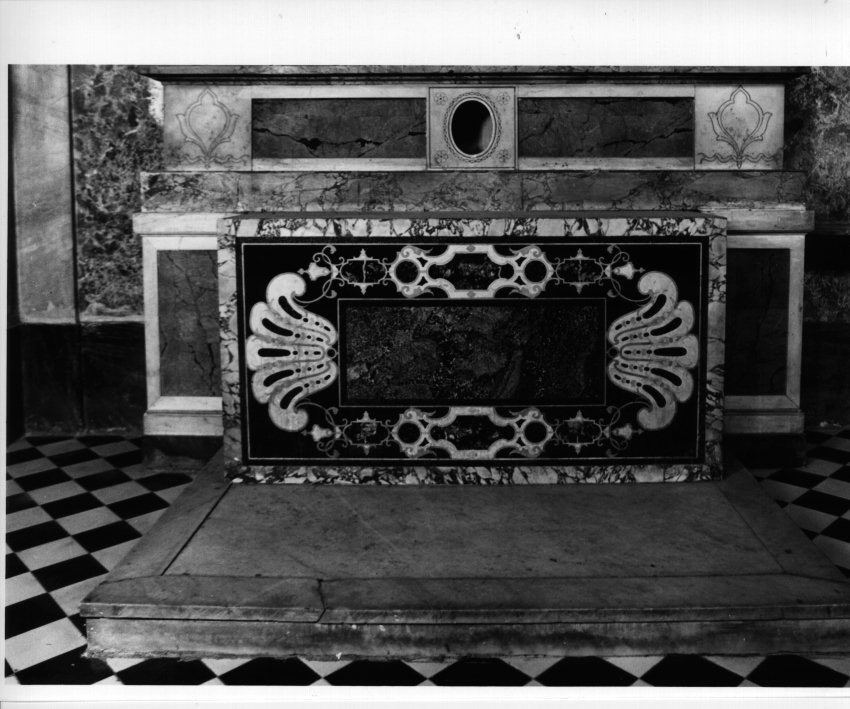 ALTARE - BOTTEGA NAPOLETANA (Metà sec. XIX)