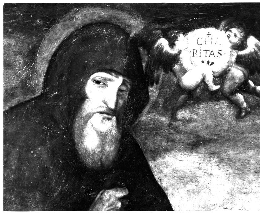 SAN FRANCESCO DI PAOLA (DIPINTO) - AMBITO NAPOLETANO (INIZIO sec. XVII)