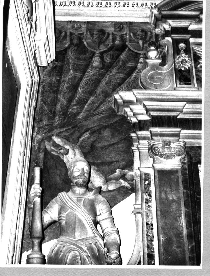 putti reggicortina (dipinto) di Caracciolo Giovanni Battista detto Battistello (primo quarto sec. XVII)