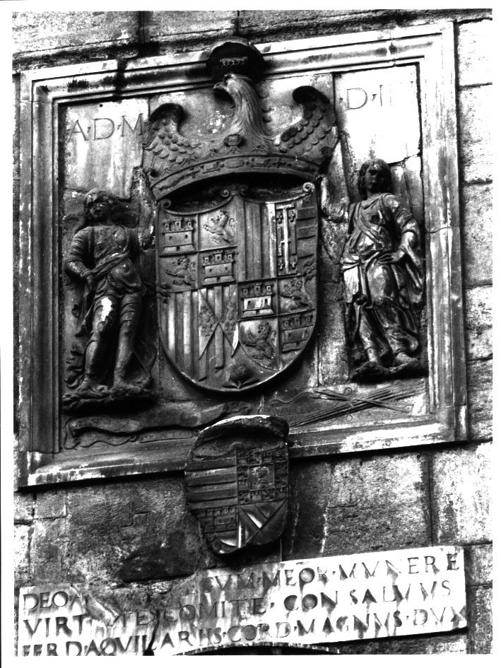 stemma (rilievo) - bottega napoletana (sec. XVI)