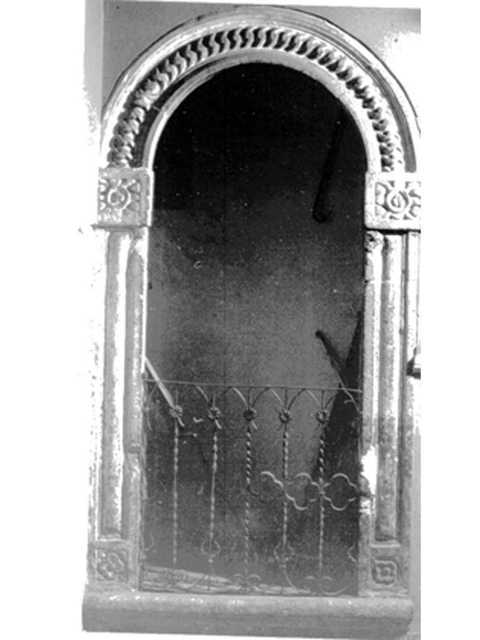 stipite di porta - bottega napoletana (seconda metà sec. XV)