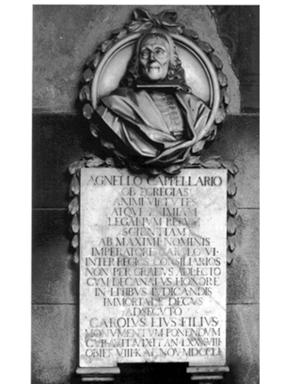 monumento funebre - bottega napoletana (sec. XVIII)