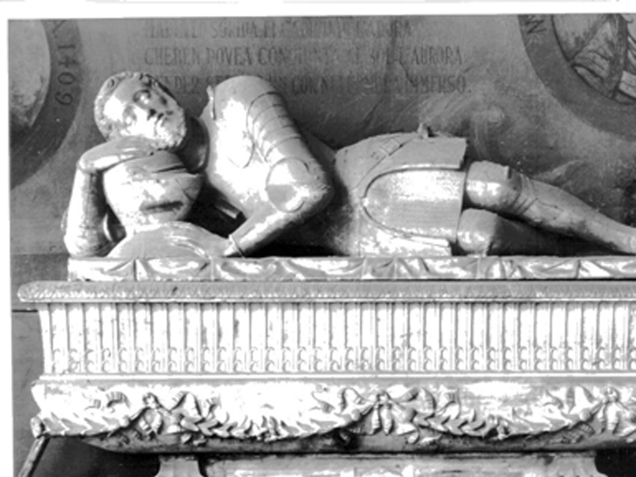 monumento funebre di Merliano Giovanni detto Giovanni da Nola (bottega) (metà sec. XVI)