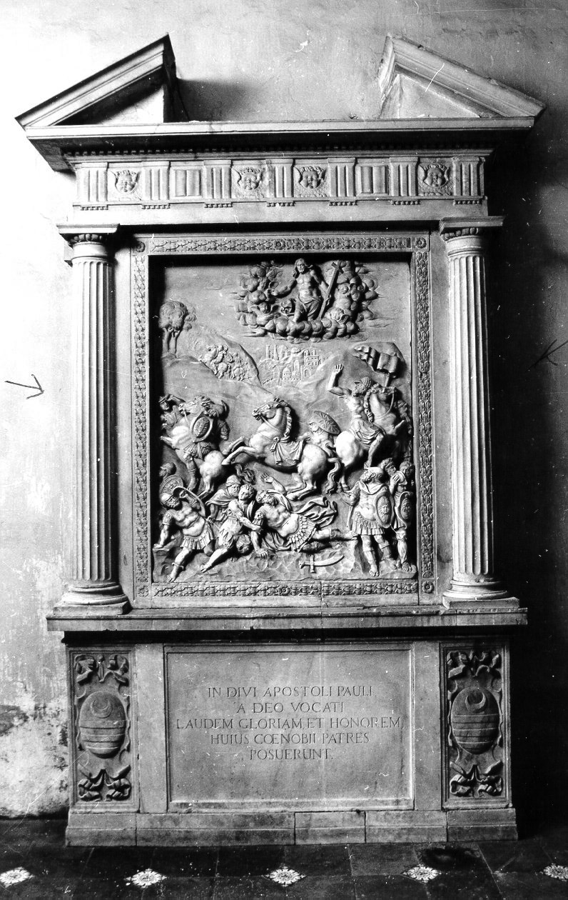 monumento funebre, insieme di D'Auria Giovan Domenico (sec. XVI)