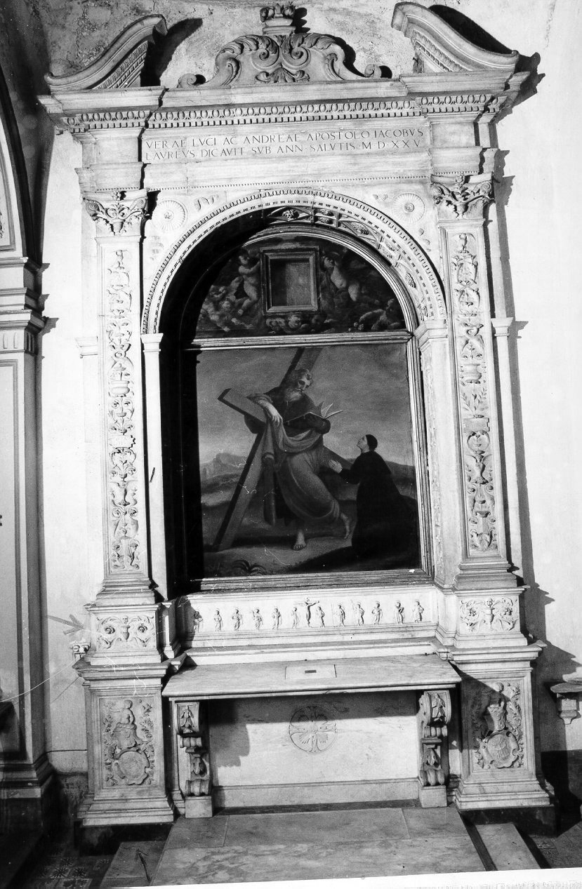 mostra d'altare, elemento d'insieme - bottega napoletana (sec. XVIII)