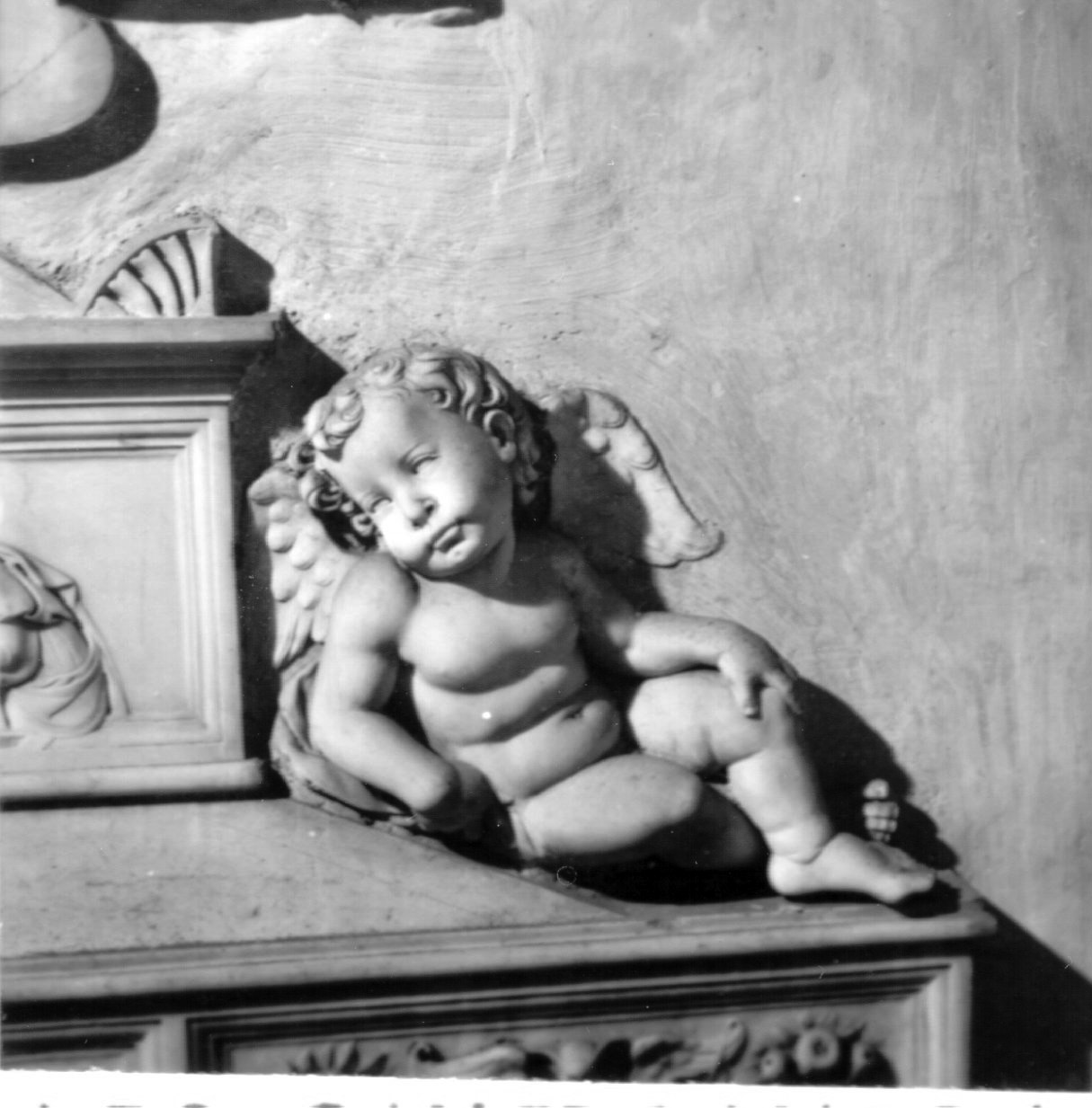 putto (scultura, elemento d'insieme) di Del Giudice Francesco (sec. XVI)