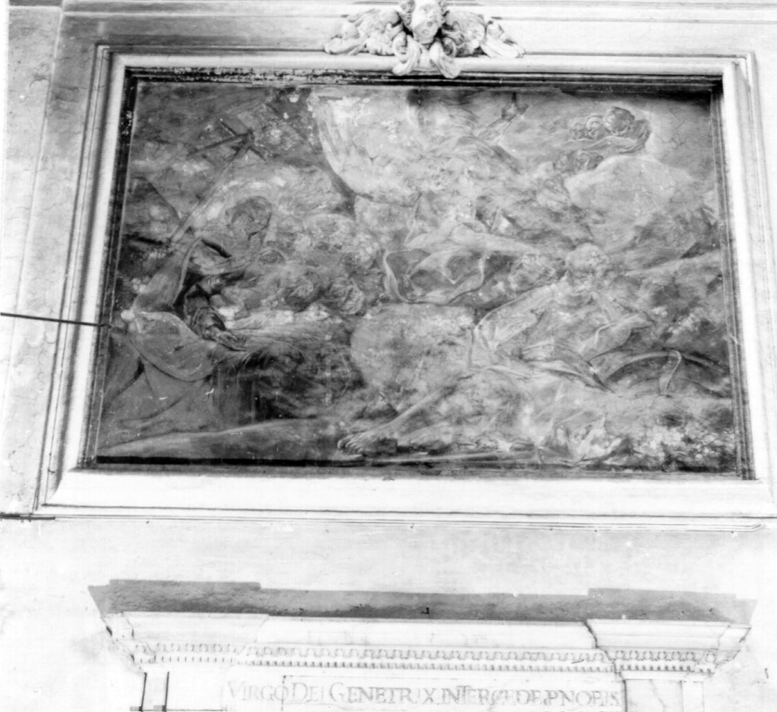 sogno di San Giuseppe (dipinto, elemento d'insieme) di Beinaschi Giovan Battista (sec. XVII)