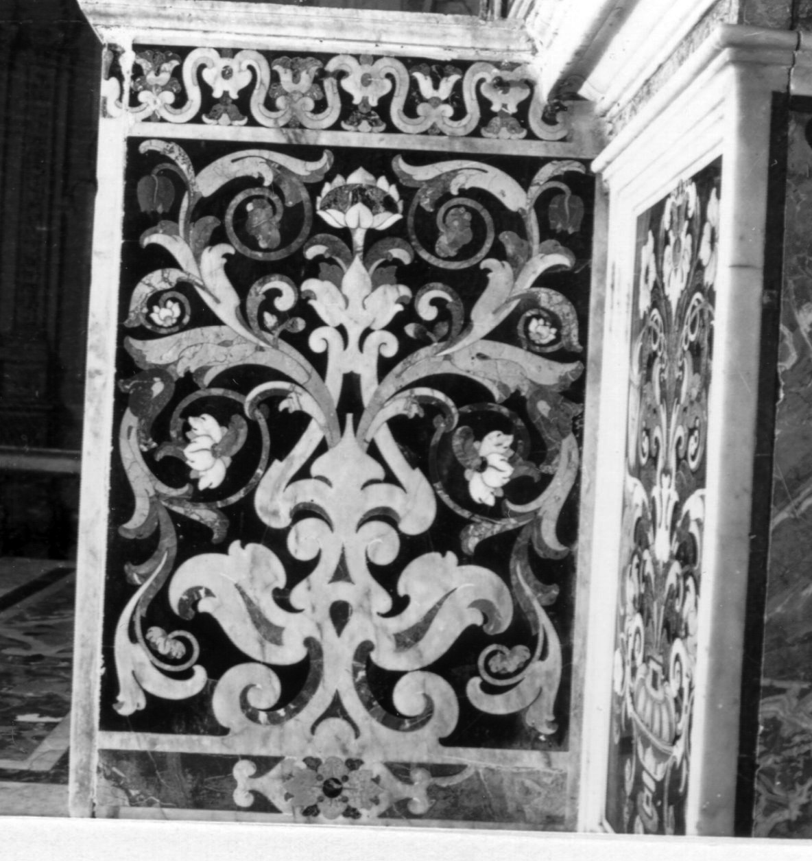 altare maggiore - bottega napoletana (sec. XVII)