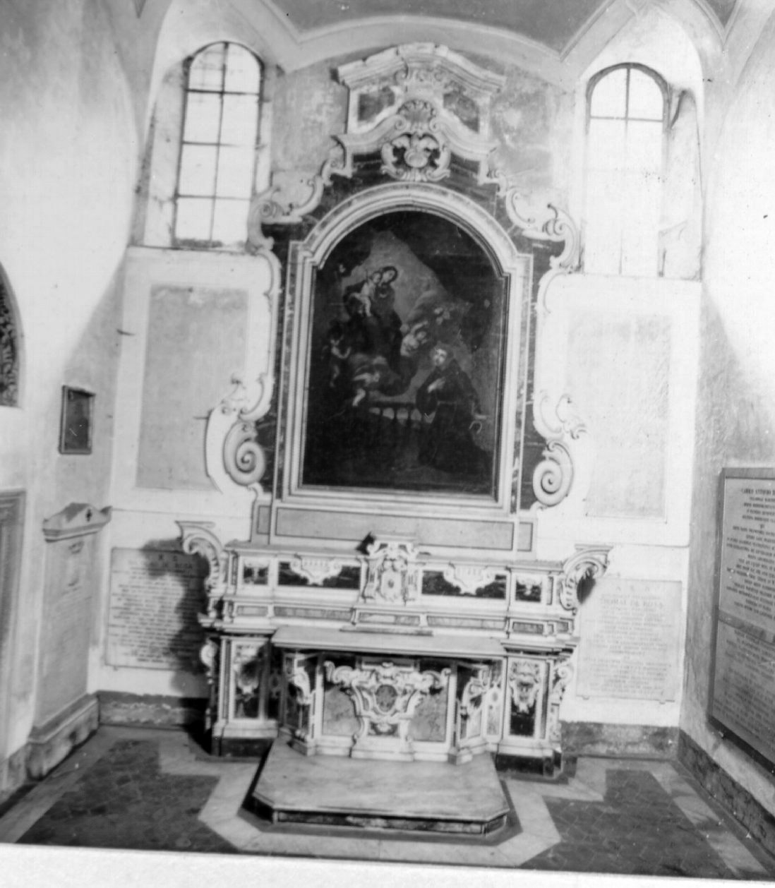 MOSTRA D'ALTARE, ELEMENTO D'INSIEME - BOTTEGA NAPOLETANA (Metà sec. XVIII)