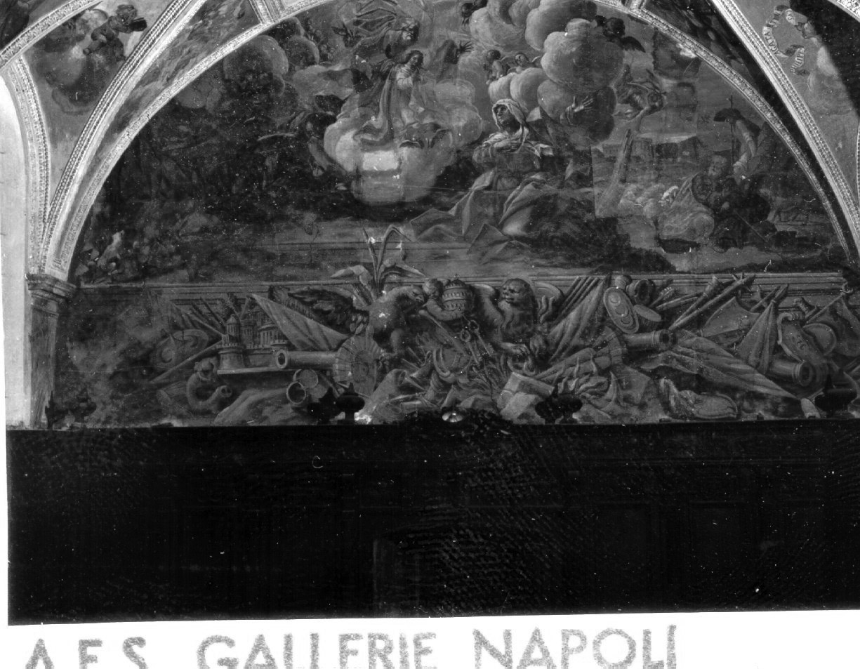 storie della vita della Madonna e Santi Gerolosomitani (dipinto, elemento d'insieme) - ambito napoletano (metà sec. XVIII)