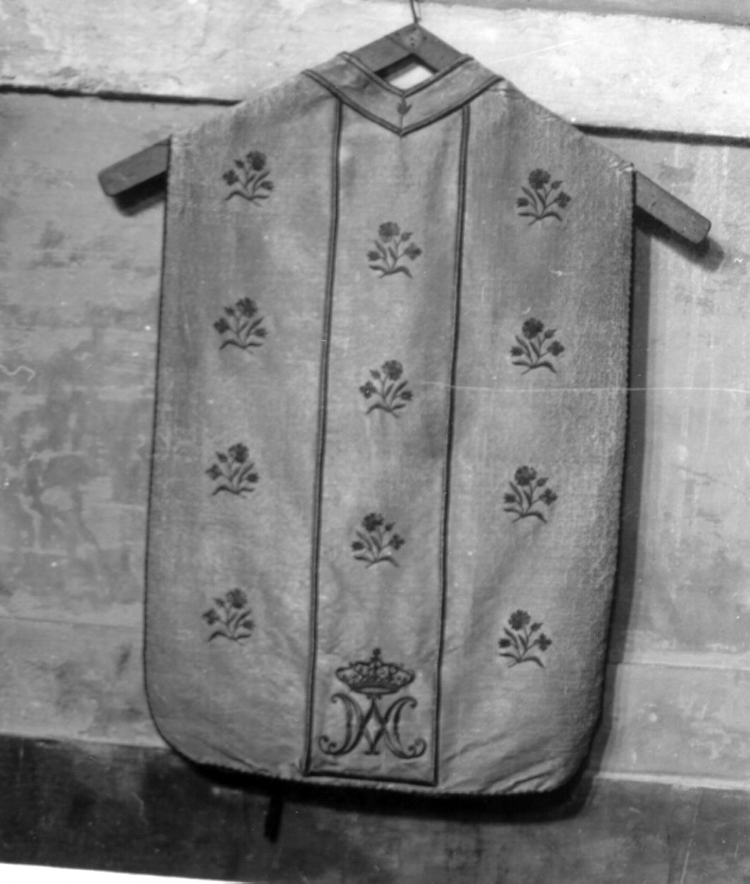 paramento liturgico, insieme - manifattura napoletana (seconda metà sec. XIX)