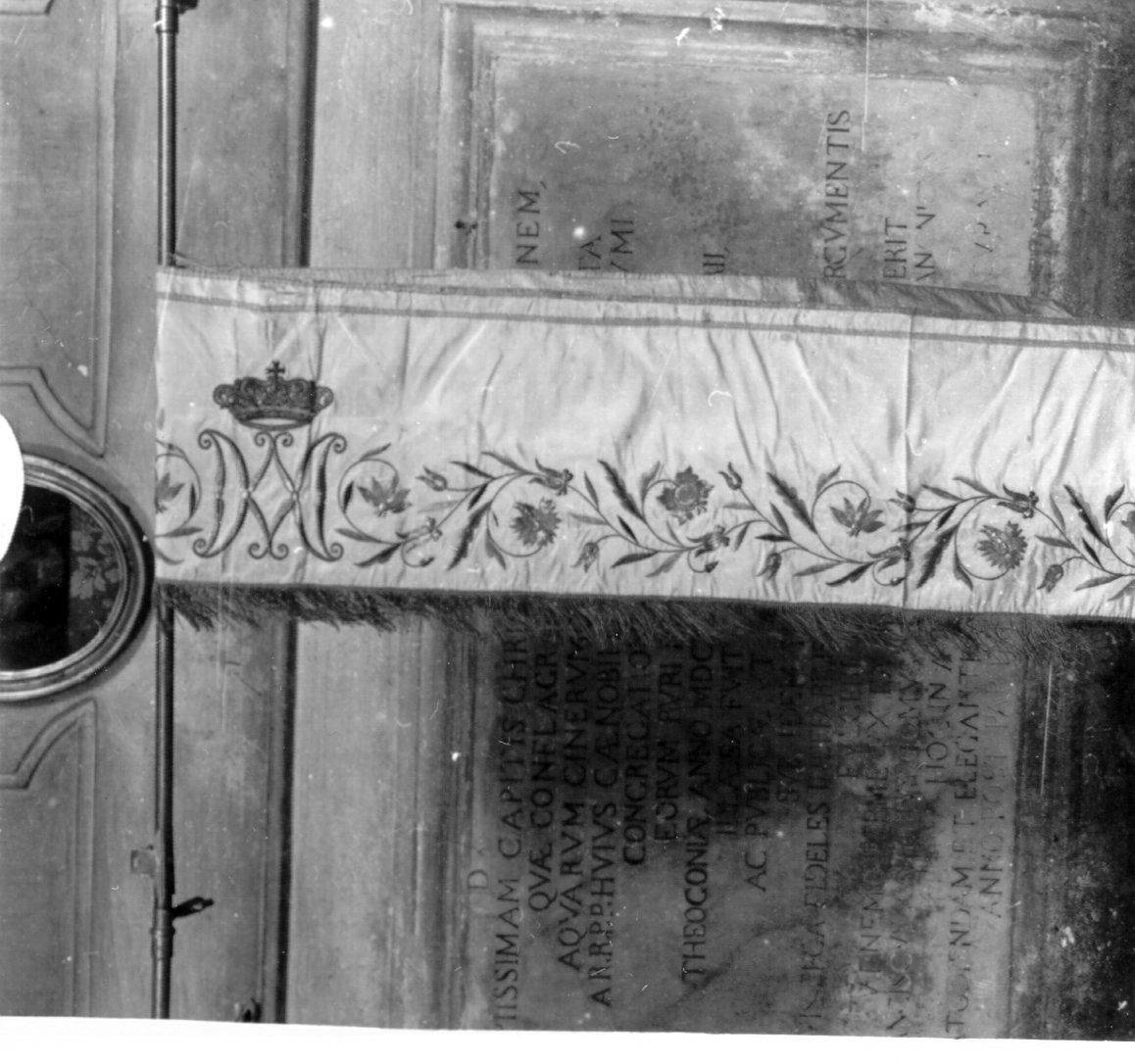 tovaglia d'altare - manifattura napoletana (inizio sec. XIX)