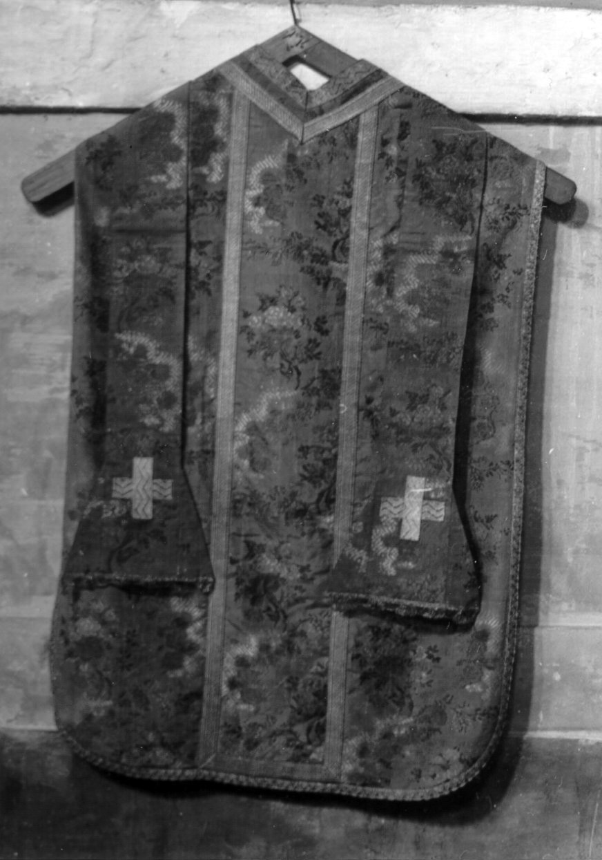 paramento liturgico, insieme - manifattura napoletana (seconda metà sec. XVIII)