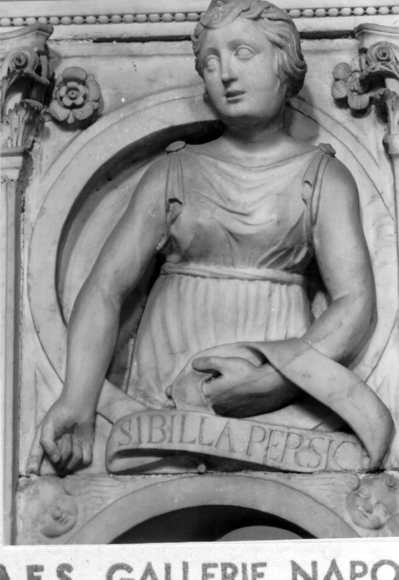 Sibilla Persica (scultura) di Caccavello Annibale (sec. XIX)