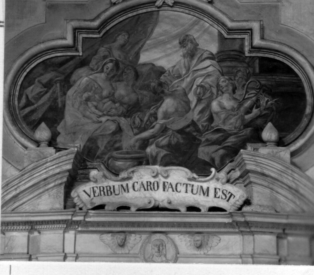 nascita di Maria Vergine (dipinto) di Beinaschi Giovan Battista (seconda metà sec. XVII)