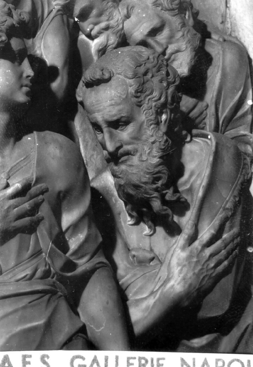 incredulità di San Tommaso (rilievo, elemento d'insieme) di Santacroce Girolamo (sec. XVI)