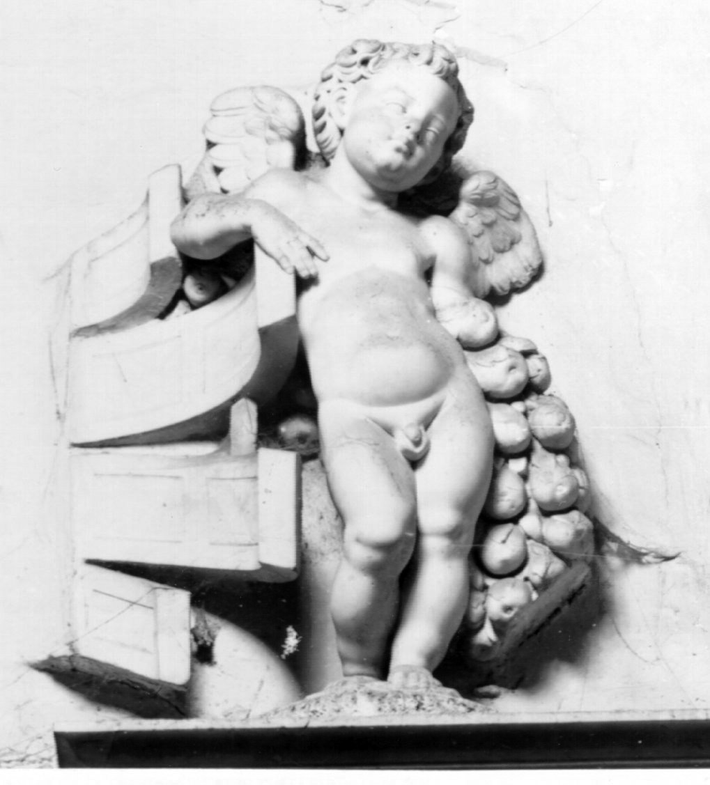 scultura, elemento d'insieme - bottega napoletana (prima metà sec. XVIII)