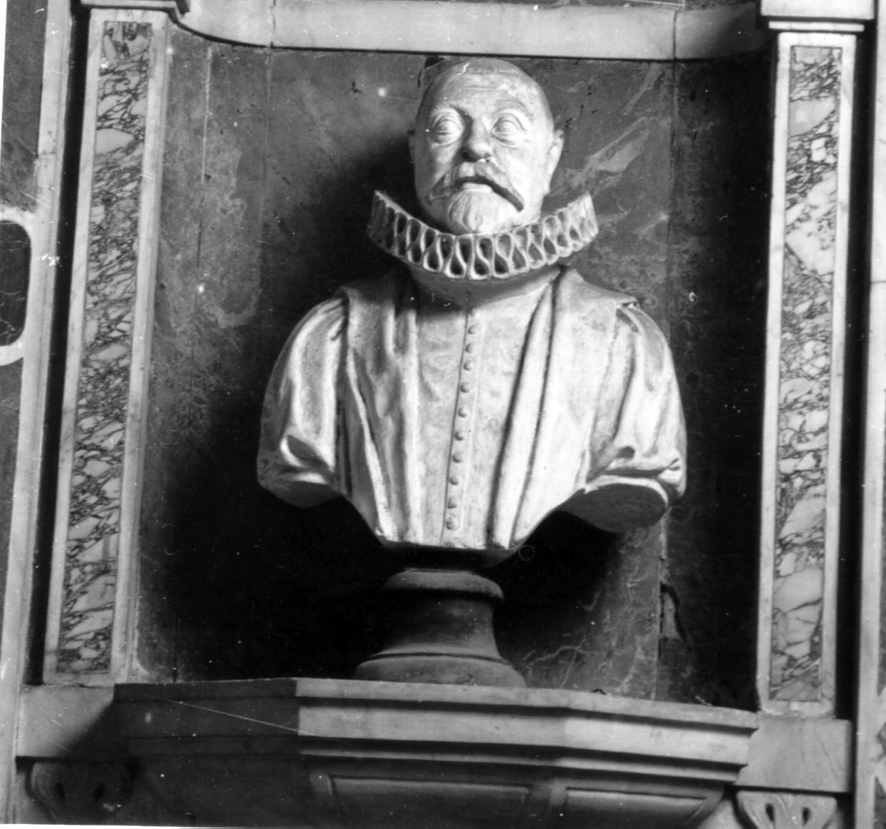 Giovan Battista Migliore (busto, elemento d'insieme) di Campanile Giuseppe (metà sec. XVII)