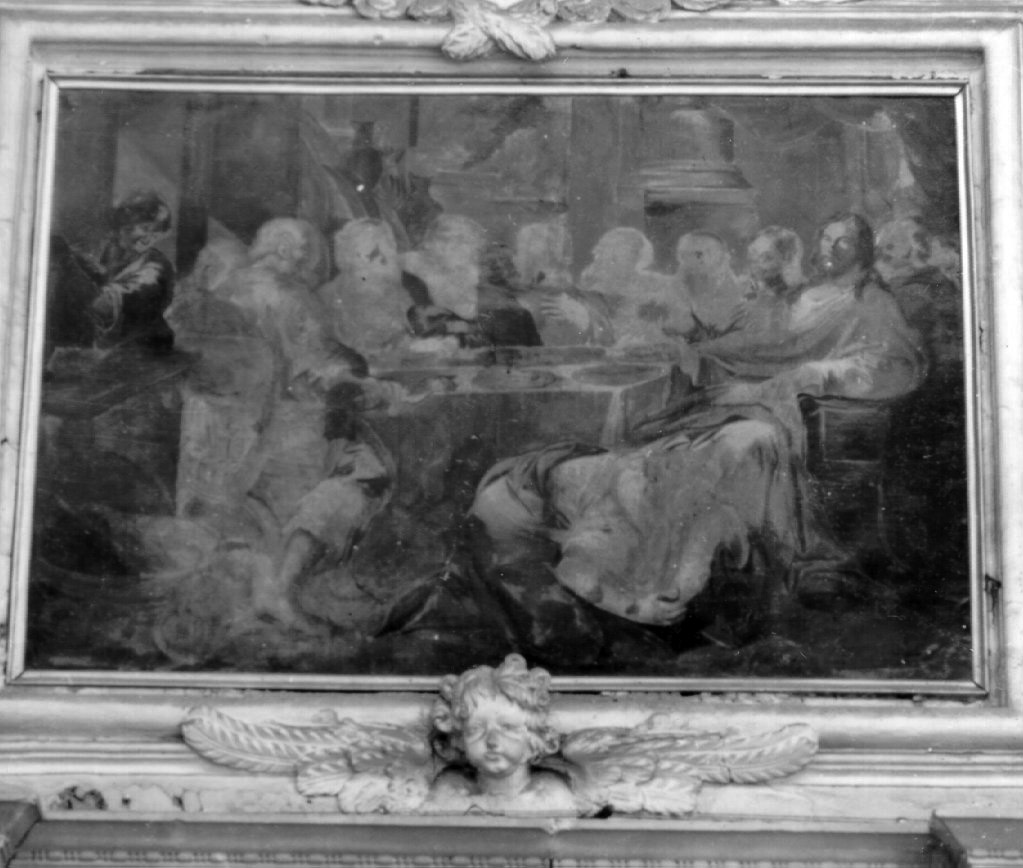 cena in casa di Simone il fariseo (dipinto, elemento d'insieme) di Beinaschi Giovan Battista (ultimo quarto sec. XVII)