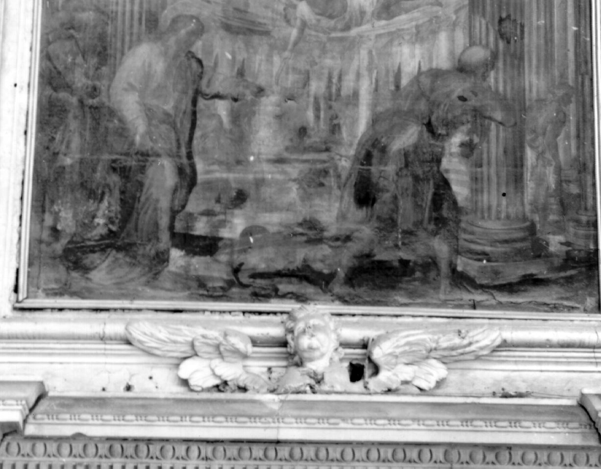 piscina probatica (dipinto, elemento d'insieme) di Beinaschi Giovan Battista (ultimo quarto sec. XVII)