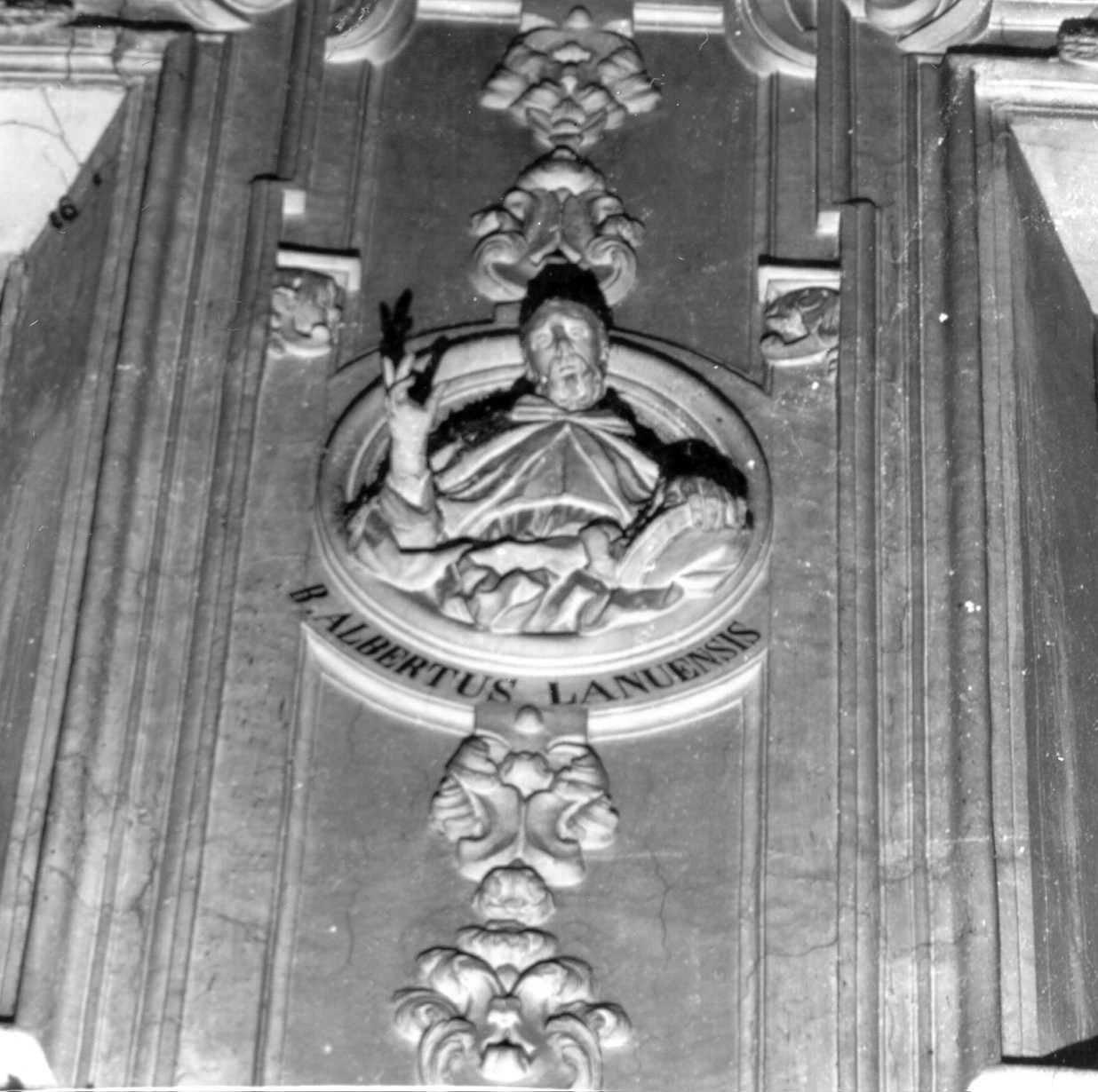 beato Alberto (rilievo) di Vaccaro Domenico Antonio (cerchia) (fine sec. XVII)