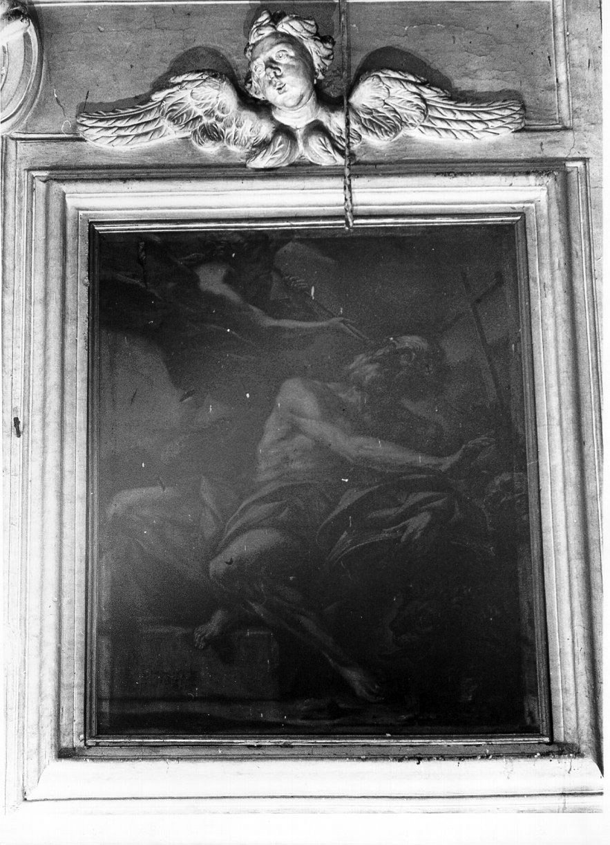 San Girolamo (dipinto, elemento d'insieme) di Frezza Orazio (fine sec. XVIII)