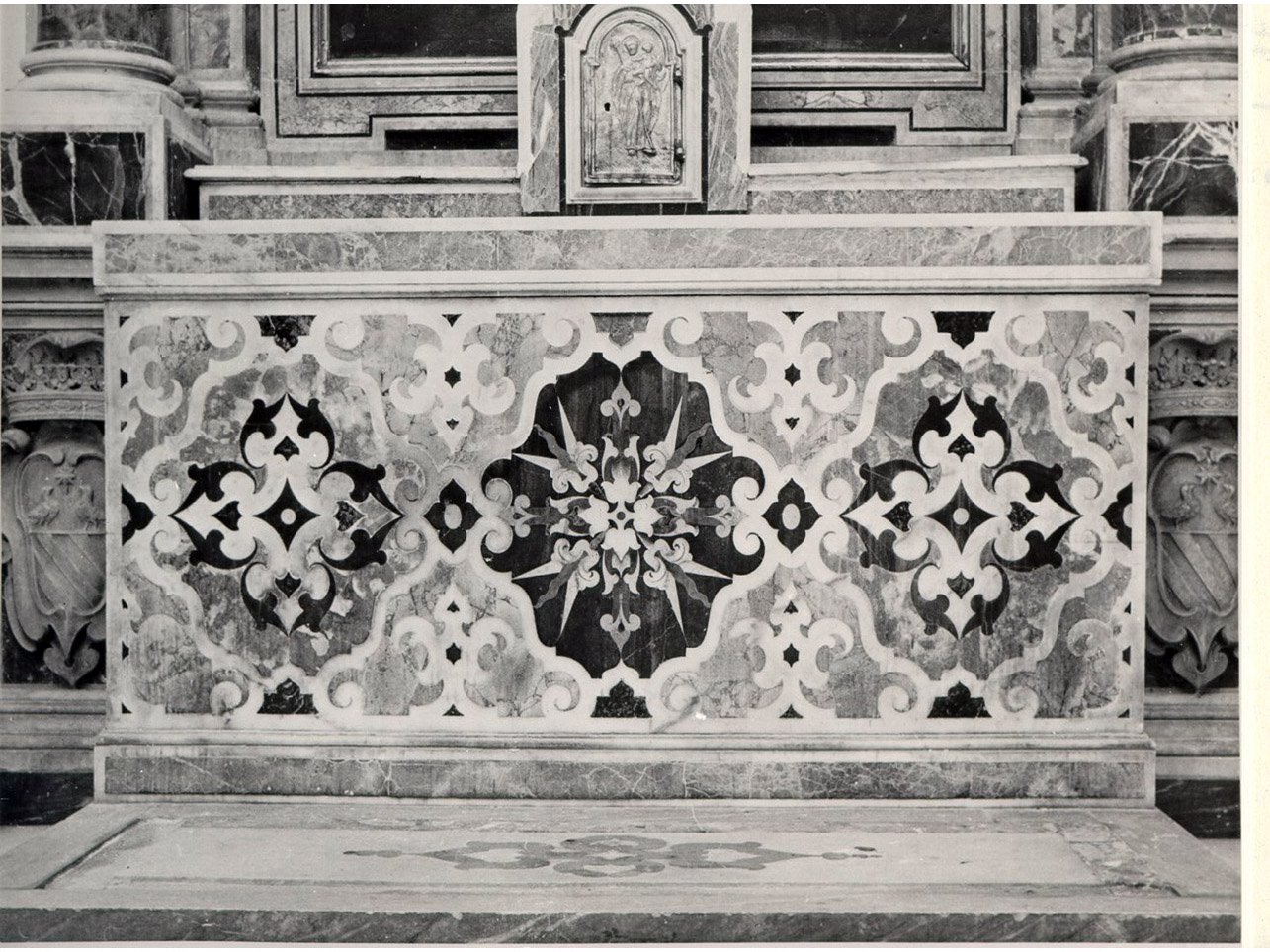 ALTARE, ELEMENTO D'INSIEME - BOTTEGA NAPOLETANA (Seconda metà sec. XVII)