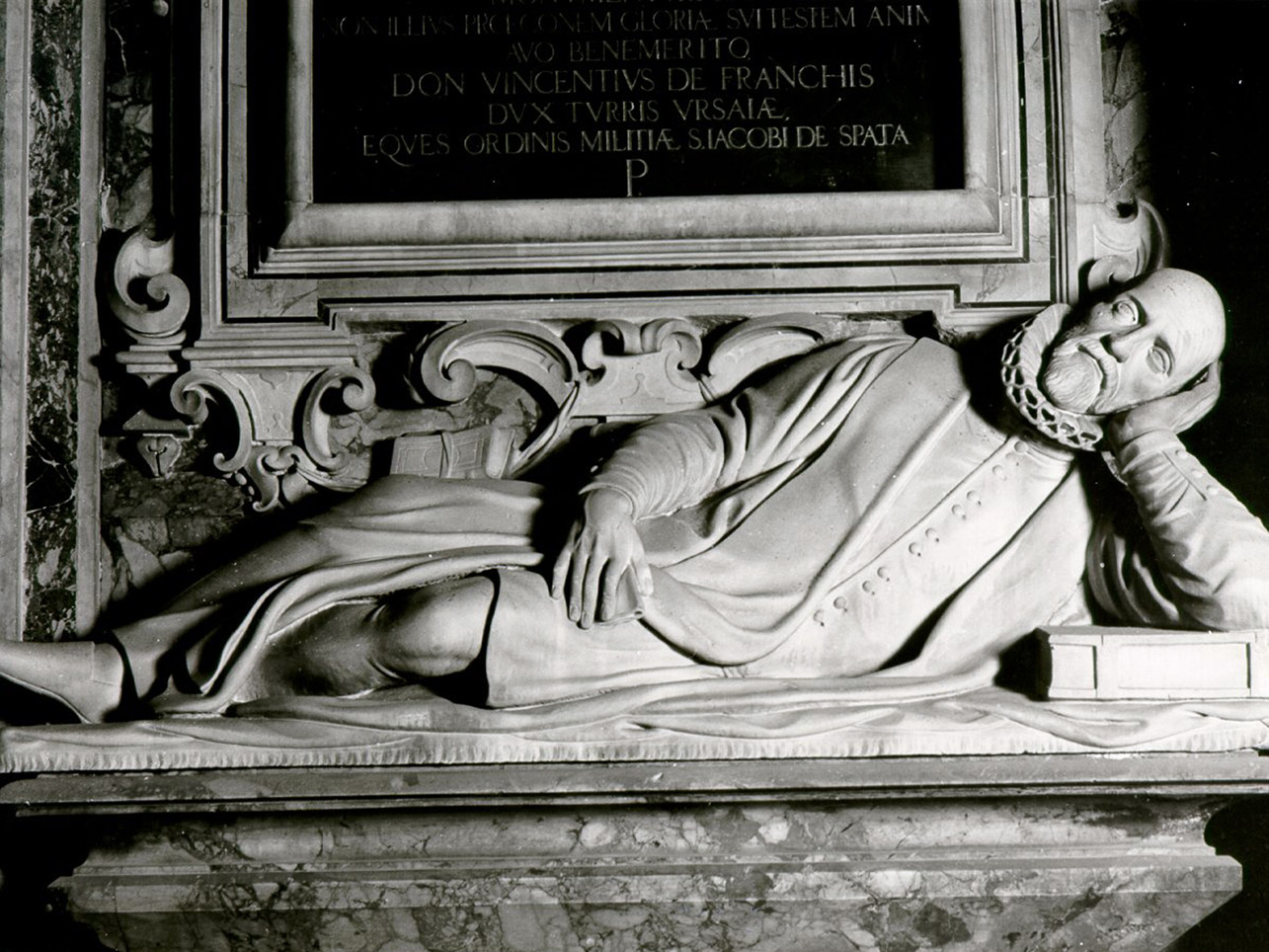 MONUMENTO SEPOLCRALE - AMBITO NAPOLETANO (PRIMO QUARTO sec. XVII)