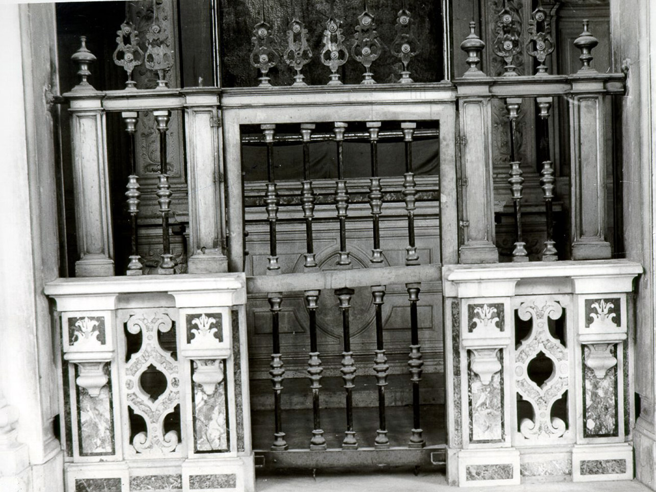 balaustrata - bottega napoletana (metà sec. XVIII)