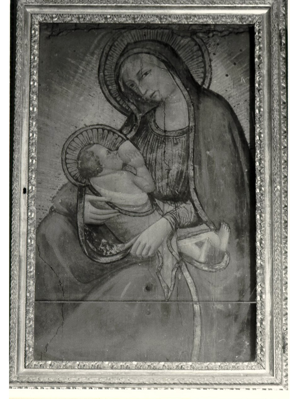 Madonna con Bambino (dipinto) - ambito napoletano (sec. XIV)
